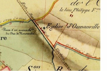 plan cadastral osmanville 1824